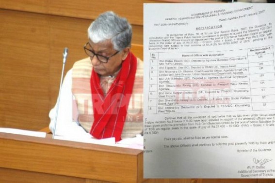 Manik government promotes 30 Tripura Civil Service officers violating HC Order 